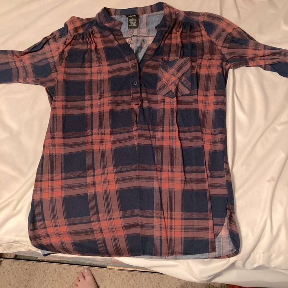 Justify long sleeve button down
